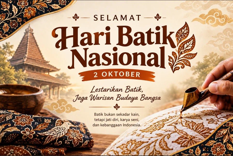 2 Oktober : Hari Batik Nasional